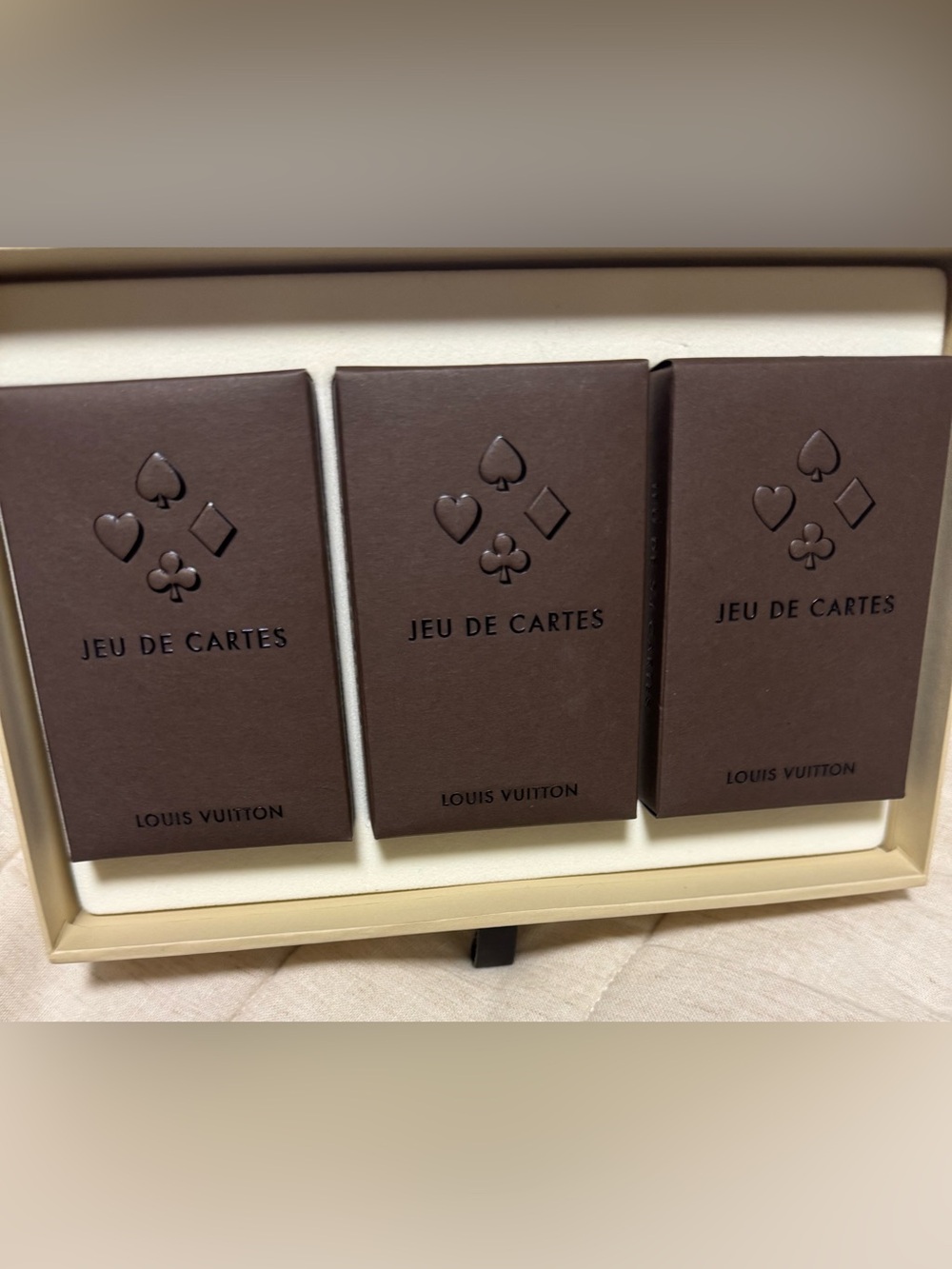 Louis Vuitton Playing cards